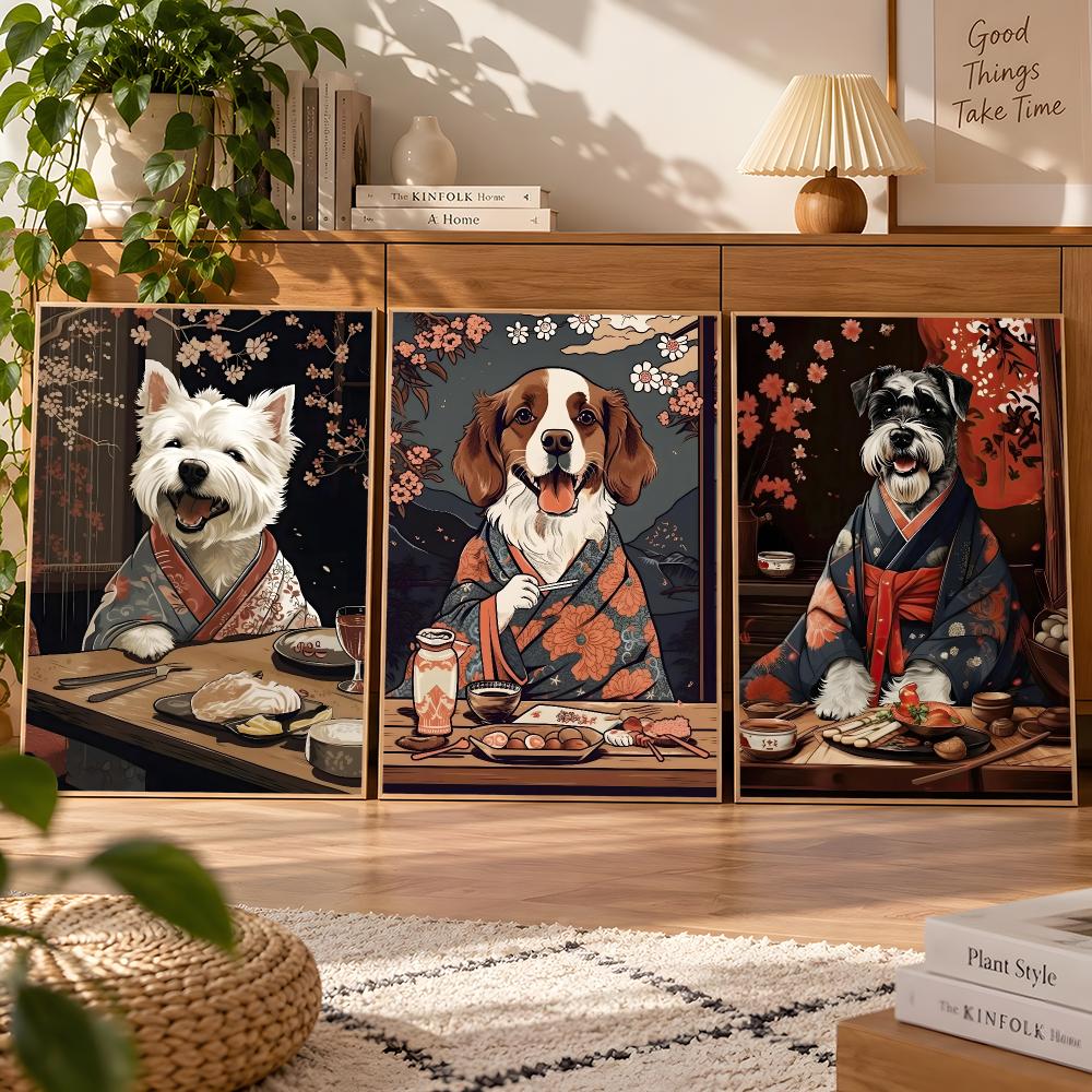 Japanese Eating Lifestyle - Affiche murale adhésive mate, style japonais