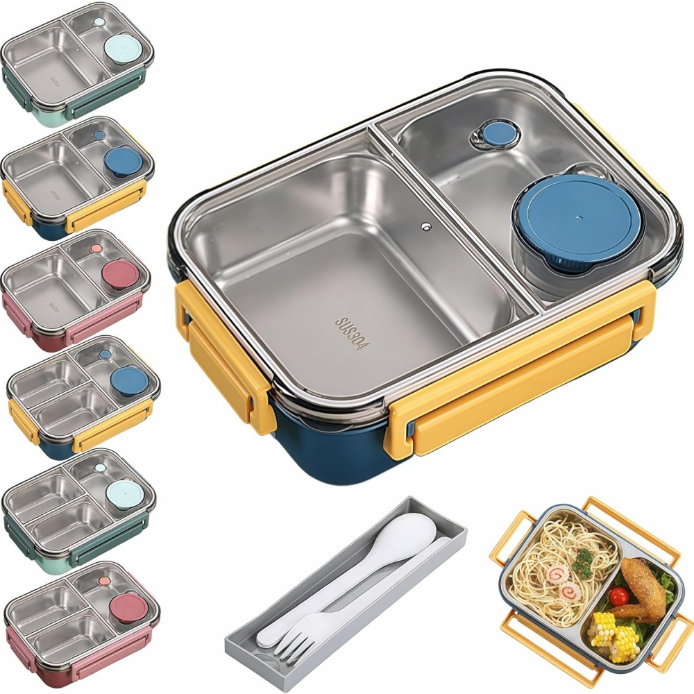Bento Box Two Tier - Boîtes à déjeuner portables de 850ml