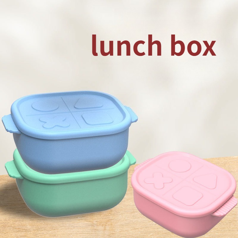 Bento Box Two Tier - Boîte à déjeuner en Silicone 1