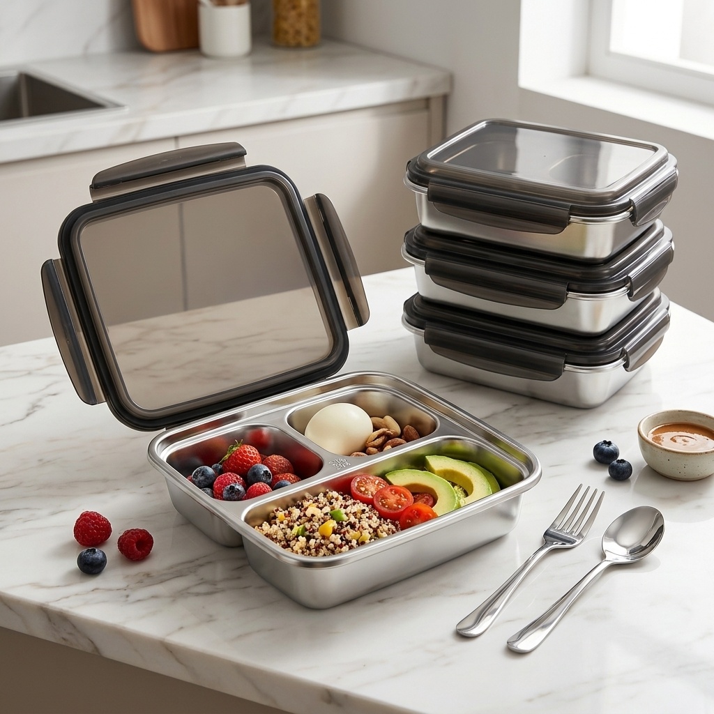 Boîte à lunch grande capacité  - Bento Box Two Tier avis et prix