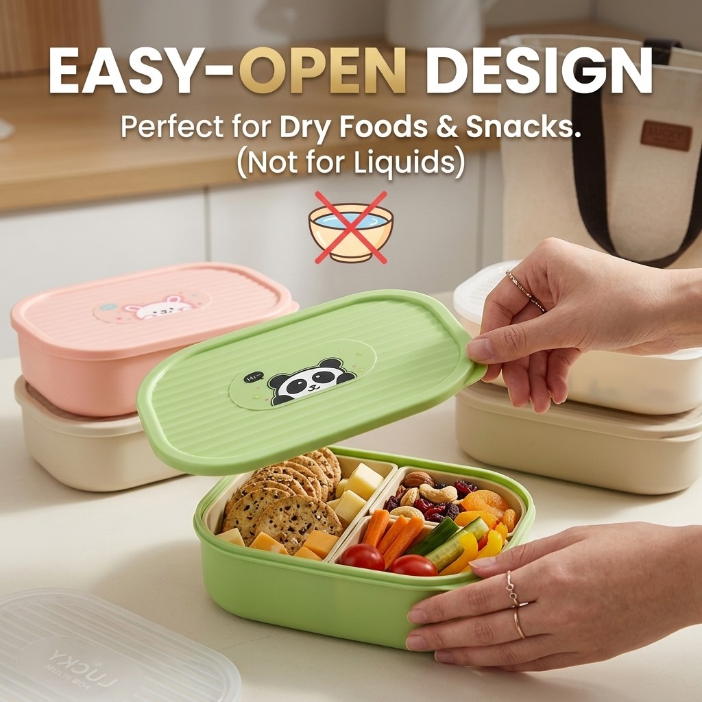 Boîte à lunch portable en plas - Bento Box Two Tier avis et prix