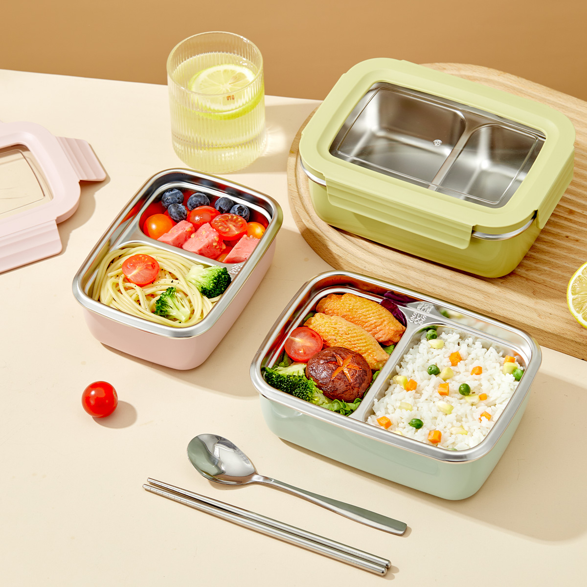 Boîte à déjeuner à compartimen - Bento Box Two Tier avis et prix