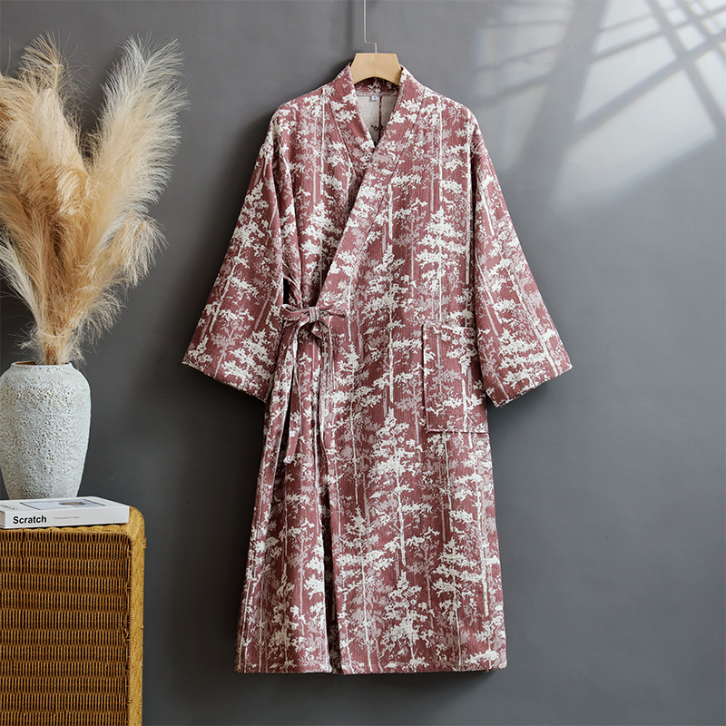 Robe kimono yukata japonaise p - Kimono Yukata Cotton avis et prix