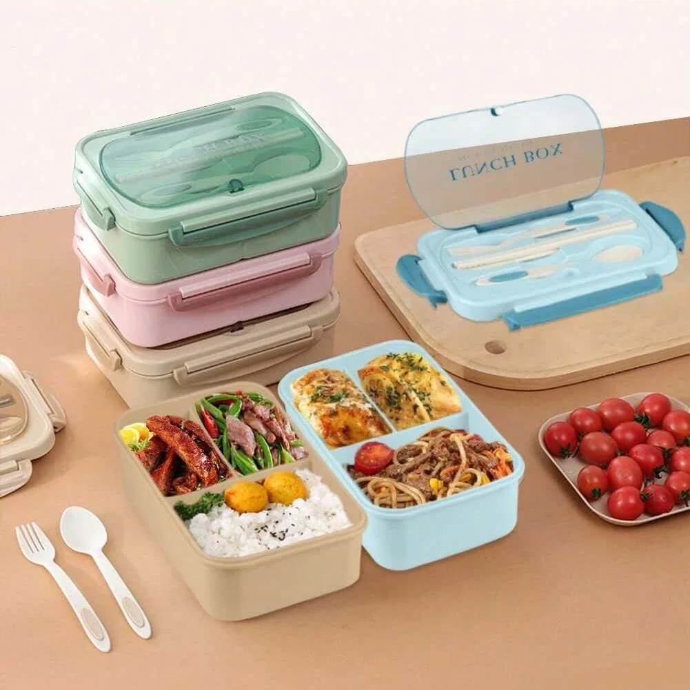 Boîte à déjeuner à 4 compartim - Bento Box Two Tier avis et prix