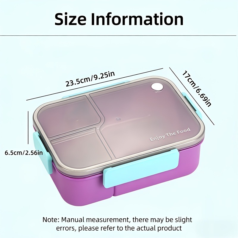 Boîte à bento anti-fuite color - Bento Box Two Tier avis et prix