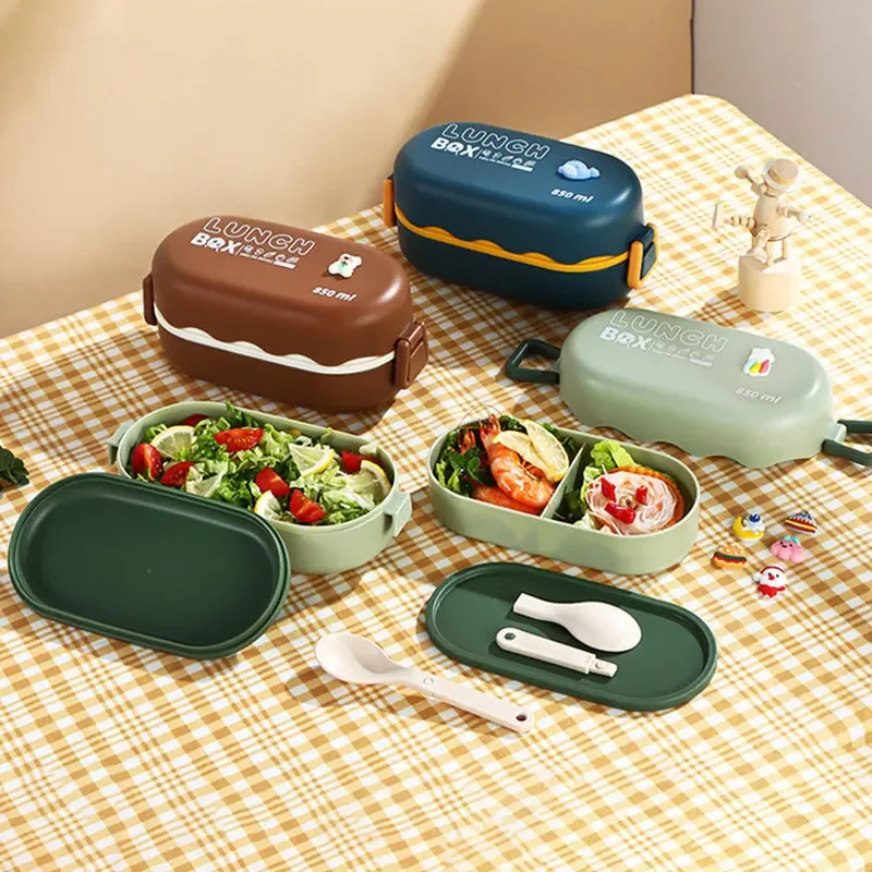 Boîte à lunch à compartiment e - Bento Box Two Tier avis et prix