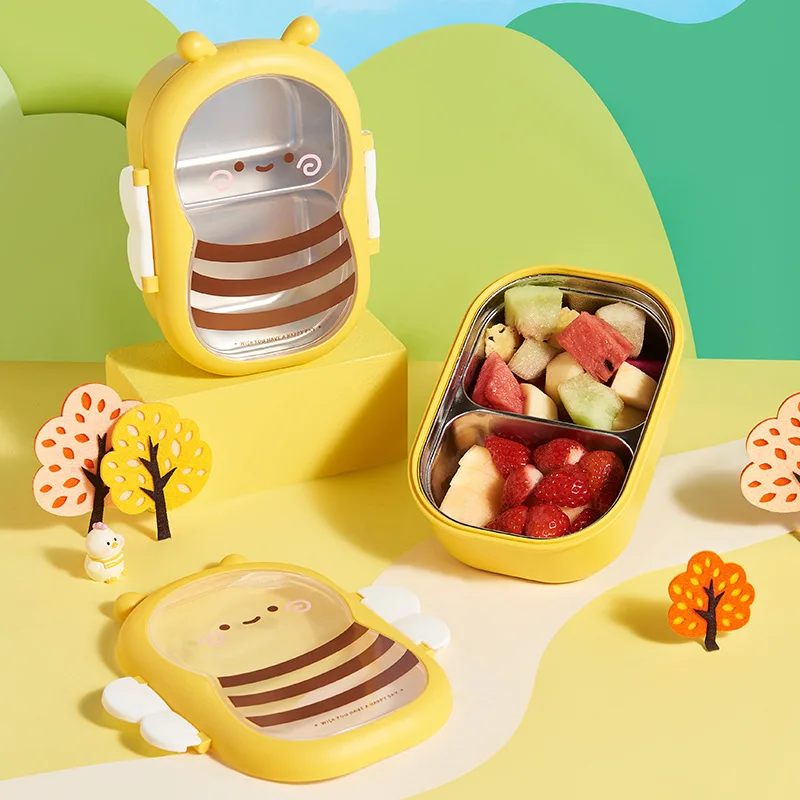 Boîte à lunch portable pour ét - Bento Box Two Tier avis et prix