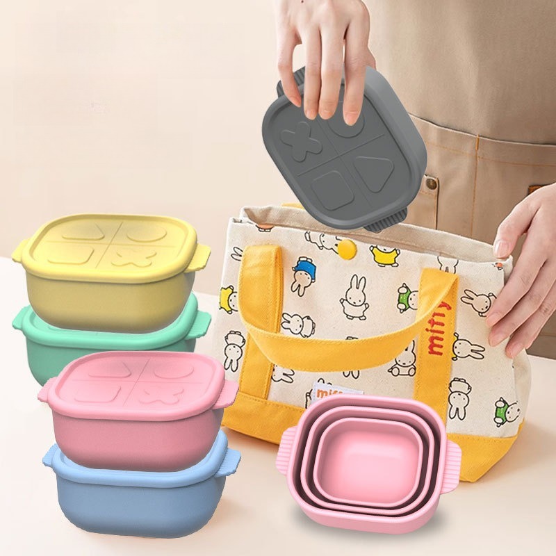 Boîte à déjeuner en Silicone 1 - Bento Box Two Tier avis et prix