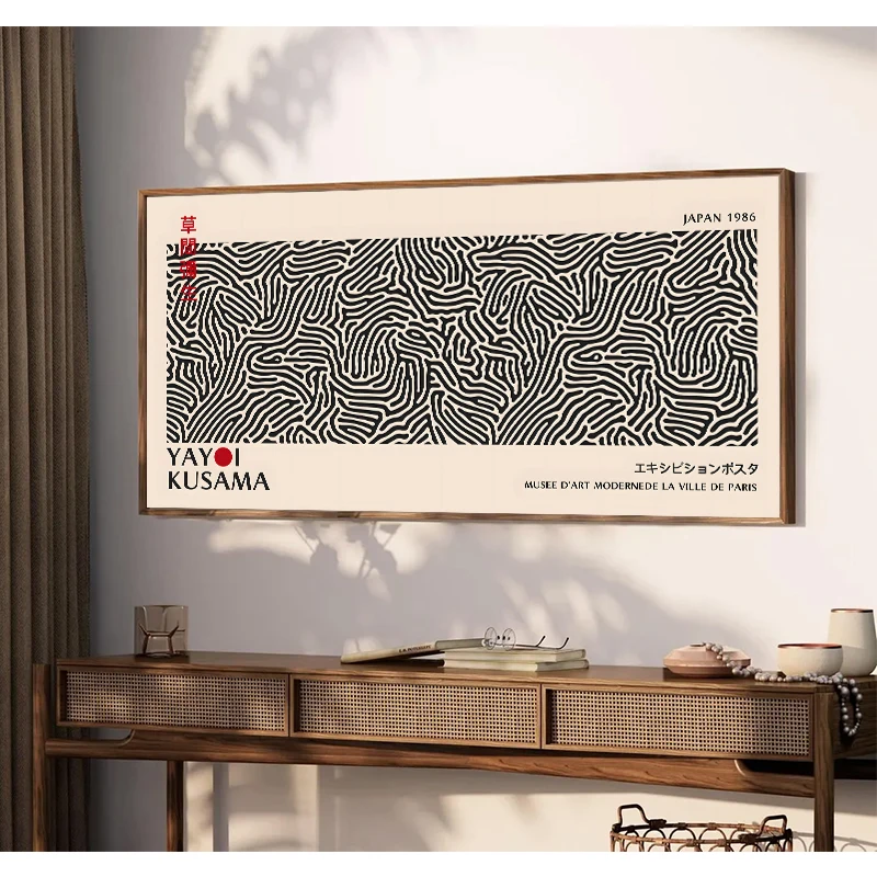 Yayoi Kusama – affiche d'expos - Japanese Lifestyle Youtube avis et prix