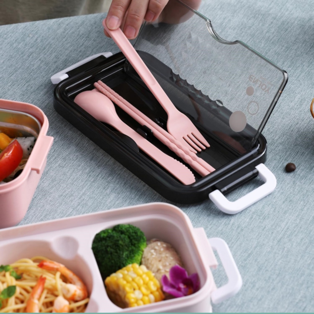 1 boîte à lunch double couche  - Bento Box Two Tier avis et prix